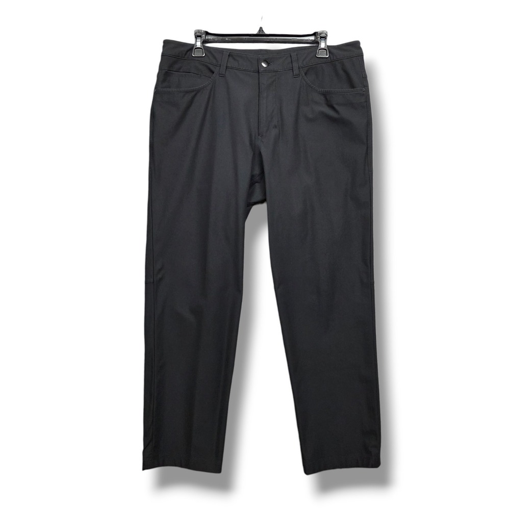 Lululemon ABC Classic Pants‎ Mens 34 Black Warpstreme 29" M5426S